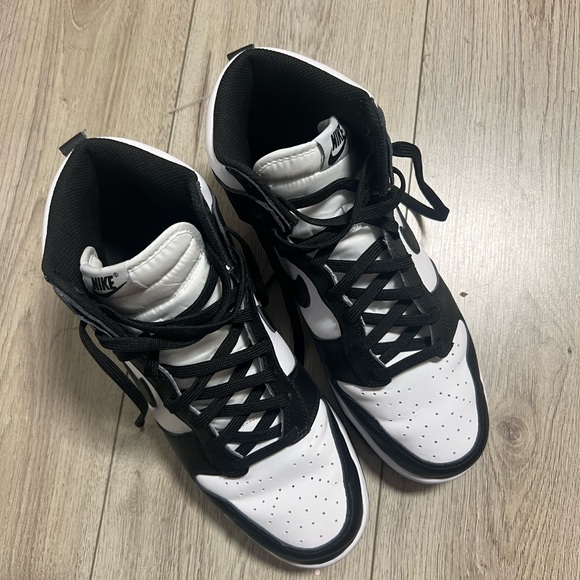 Nike Dunk High Black White Men's Size 10 - Picture 11 of 12